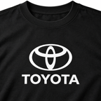 Toyota cotton T-shirt | Color: Black | Image 3