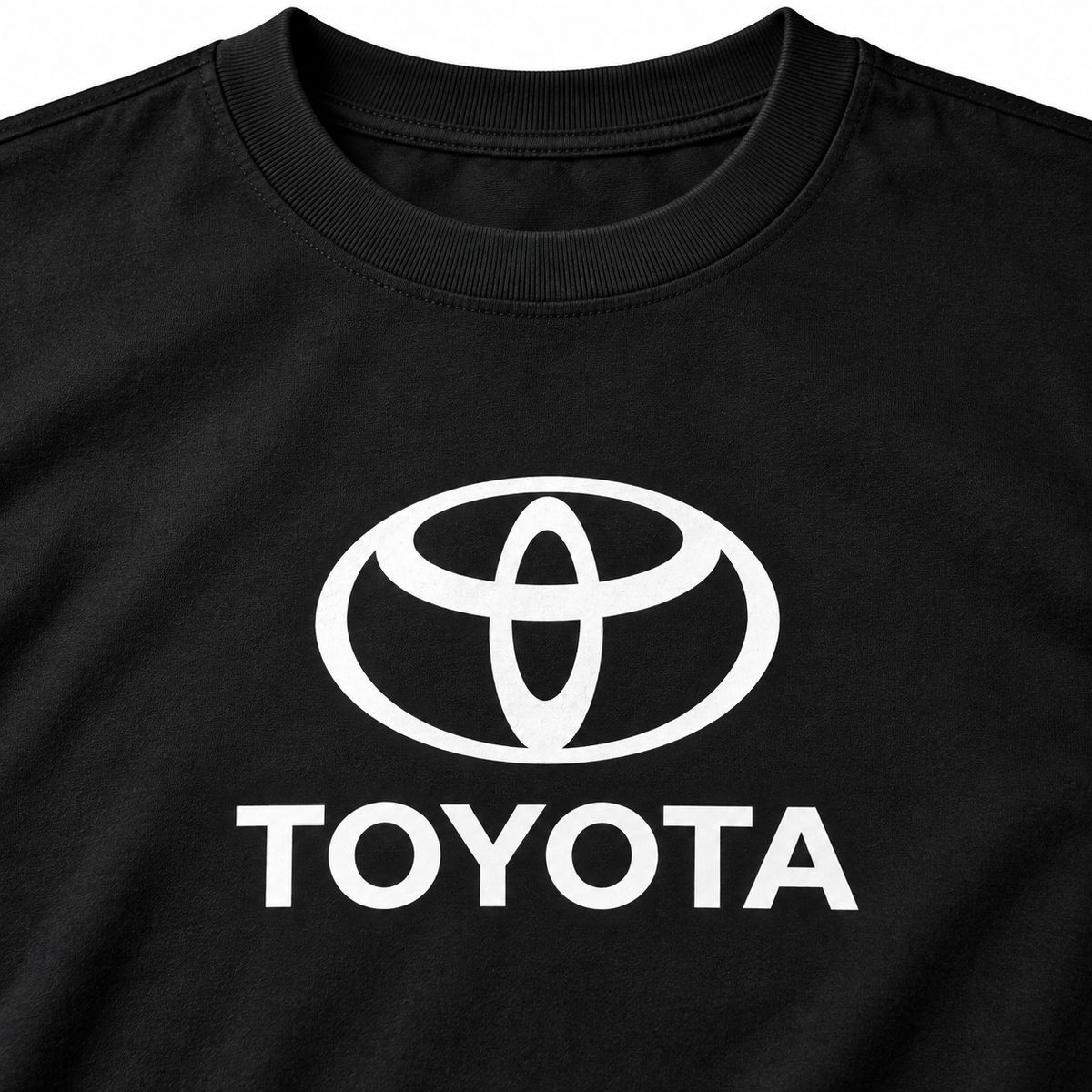 Toyota cotton T-shirt | Color: Black | Image 3