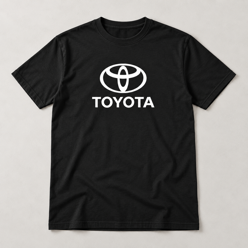Toyota cotton T-shirt | Color: Black | Image 5