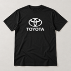 Toyota cotton T-shirt | Color: Black | Image 5