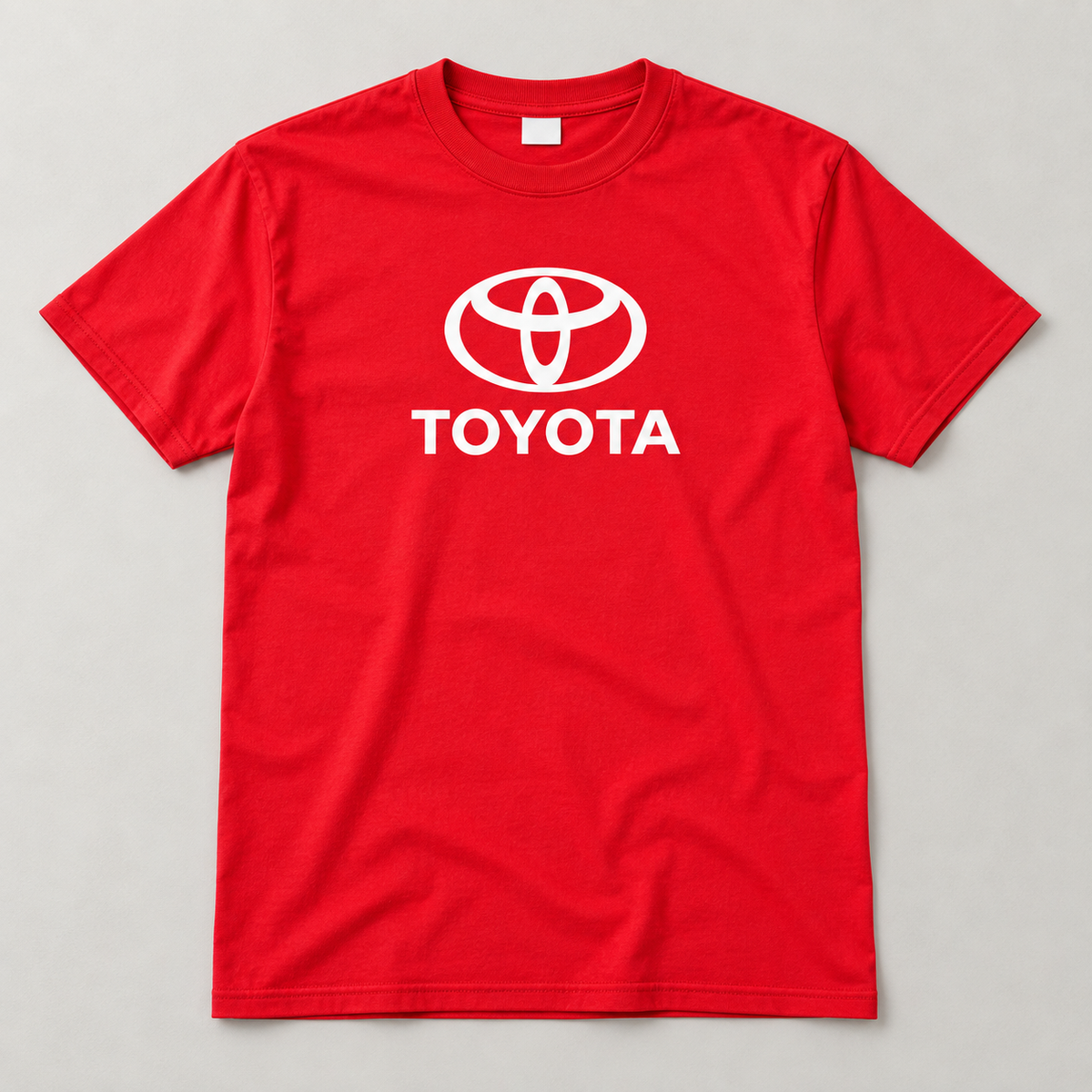 Toyota cotton T-shirt | Color: Red | Image 5