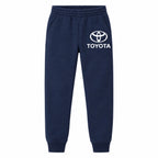 Toyota youth jogger sweatpants in Navy Blue, Youth Large ages 10–12