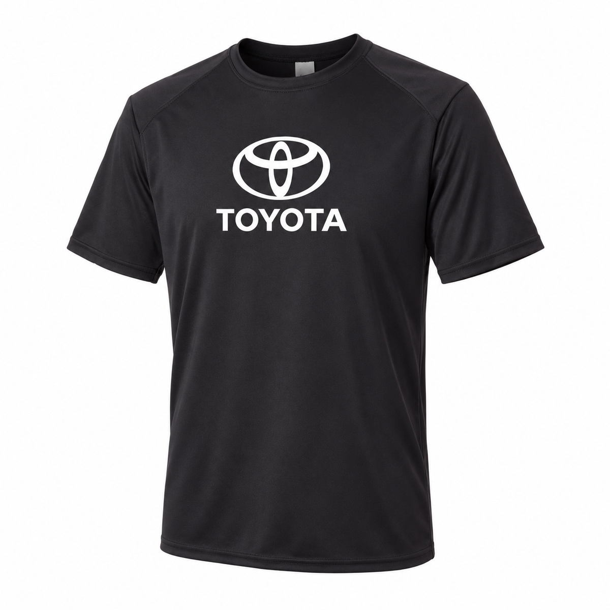 Toyota polyester T-shirt | Color: Black | Image 2