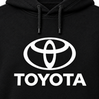 Toyota pullover hoodie | Color: Black | Image 3