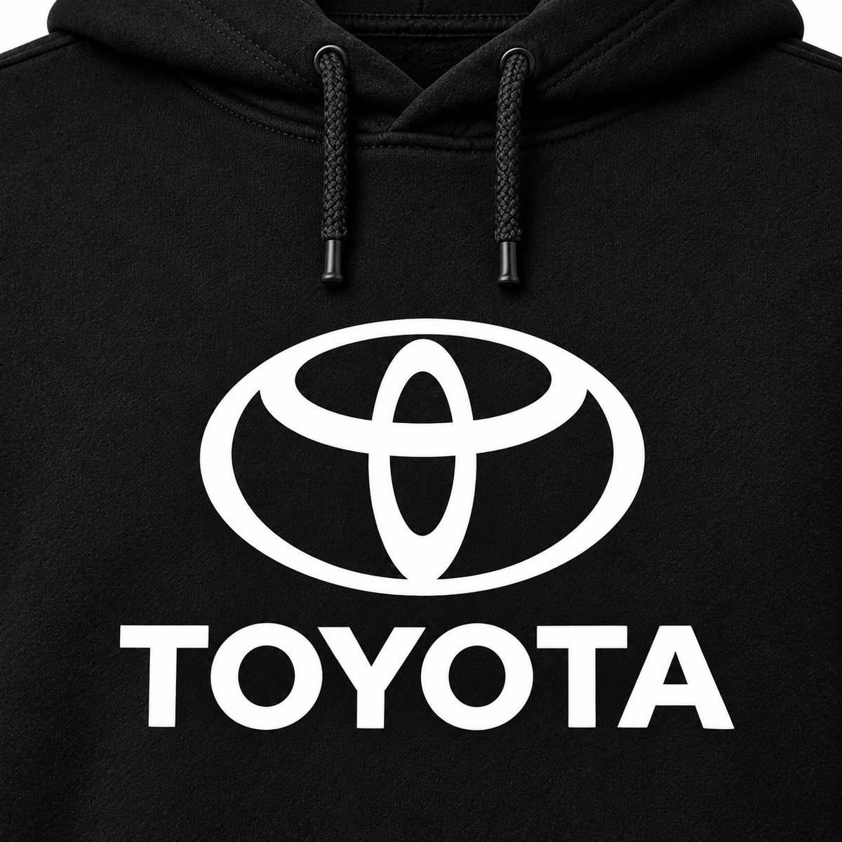Toyota pullover hoodie | Color: Black | Image 3