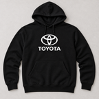 Toyota pullover hoodie | Color: Black | Image 5