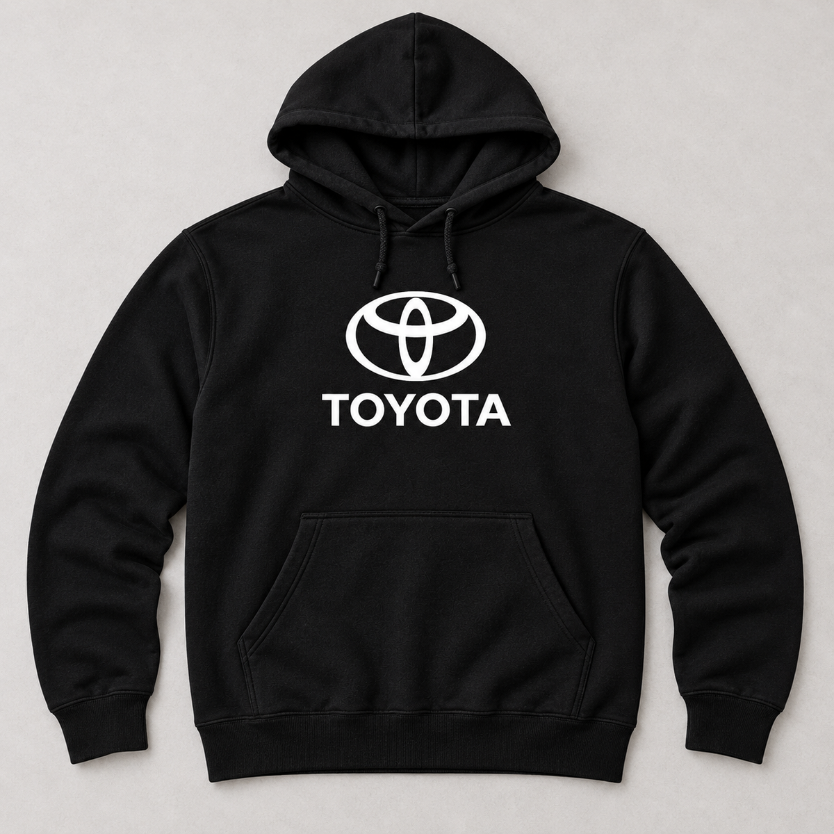 Toyota pullover hoodie | Color: Black | Image 5