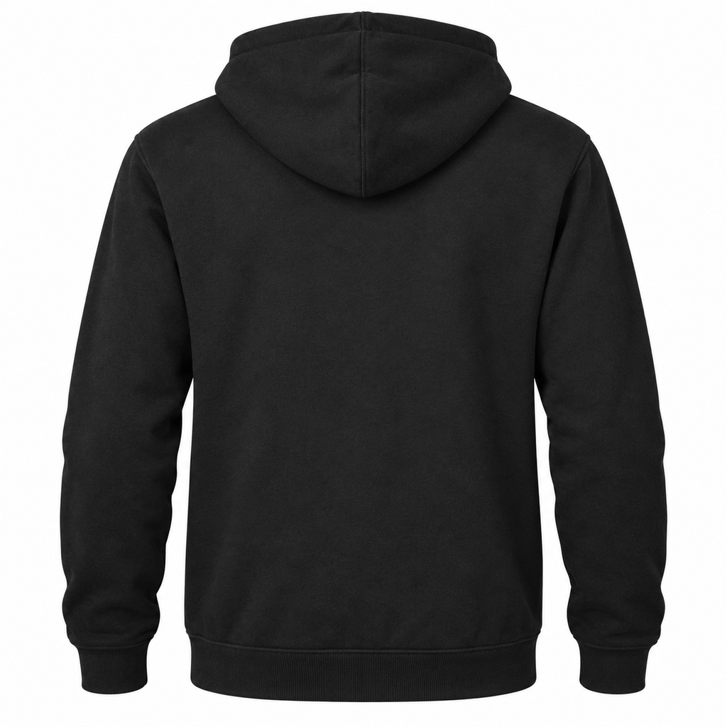 Toyota zipper hoodie | Color: Black | Image 4