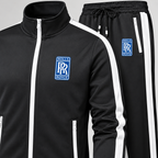Men's Rolls Royce Motorsport Car Dri-Fit TrackSuit | Color: Black | Image 3