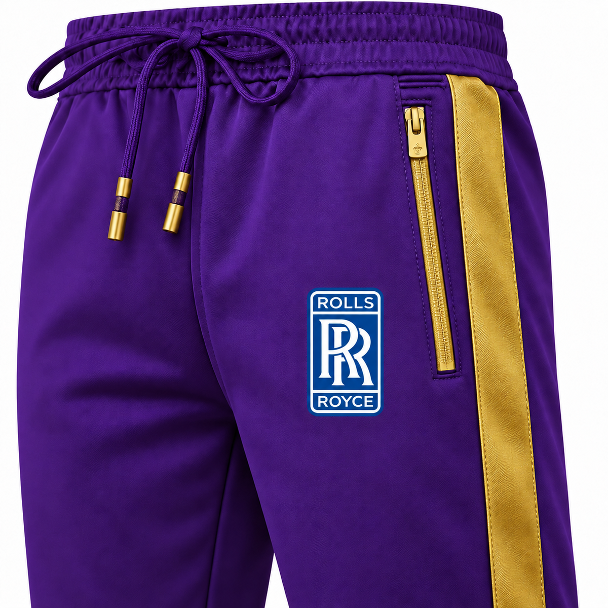 Men's Rolls Royce Motorsport Car Dri-Fit TrackSuit | Color: Purple | Image 4