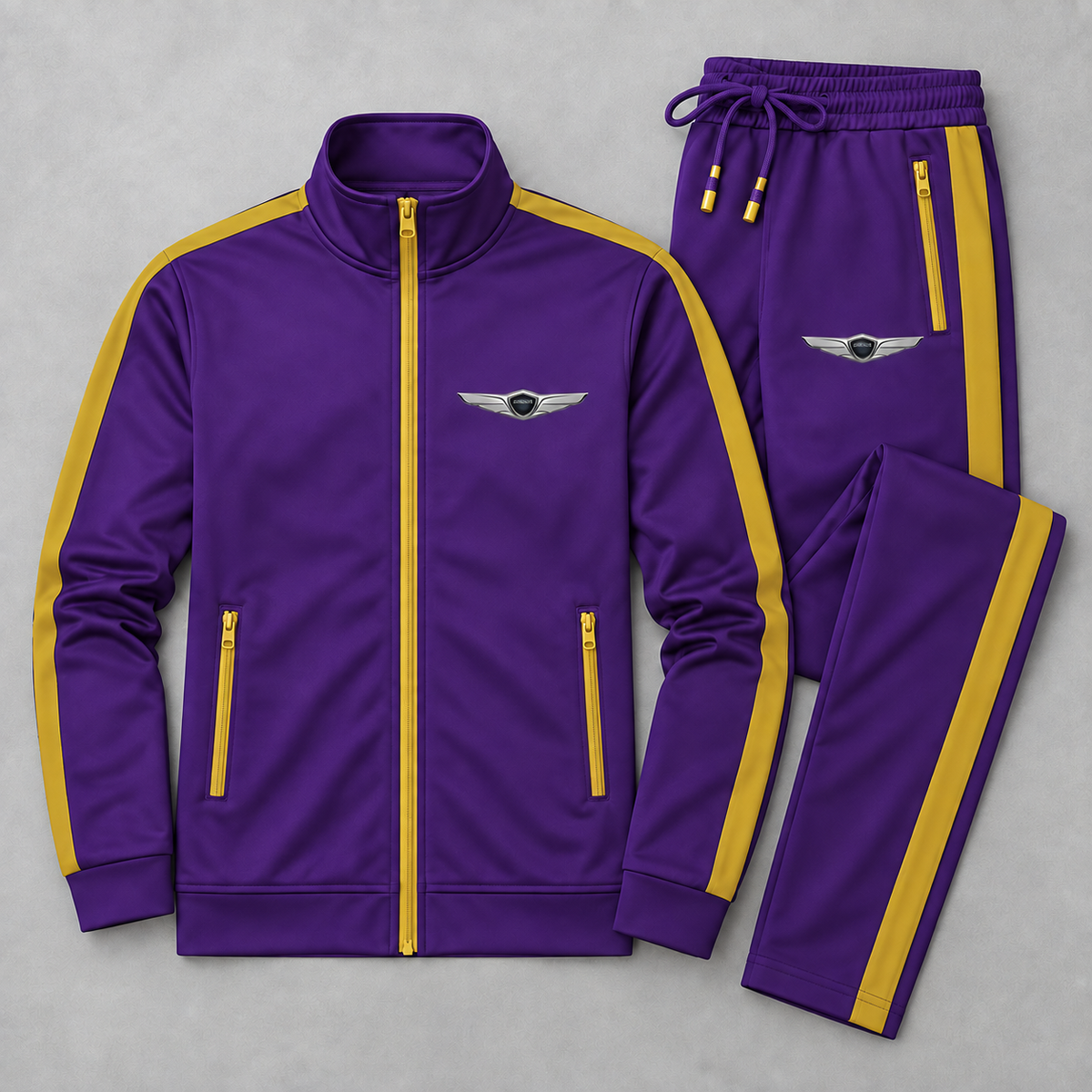 Men's Genesis Car Dri-Fit TrackSuit | Color: Purple | Image 5