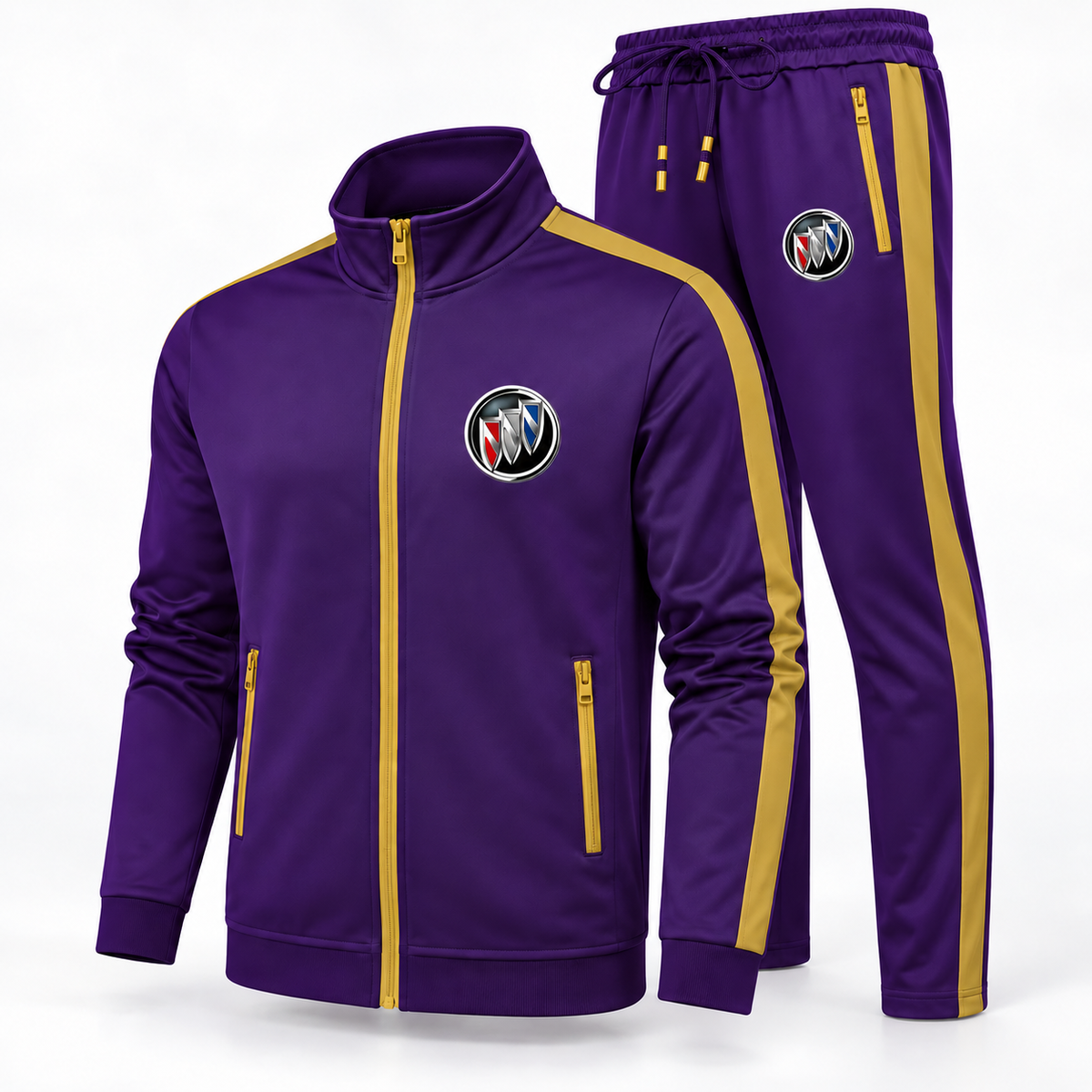 Men's Buick Motorsports Car Dri-Fit TrackSuit | Color: Purple | Image 2