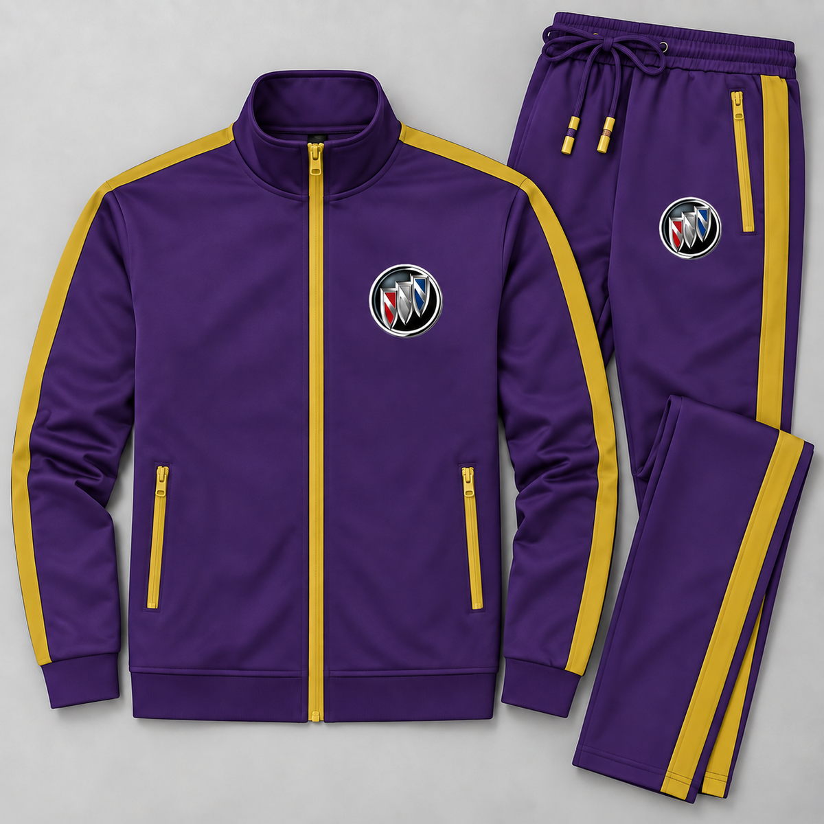 Men's Buick Motorsports Car Dri-Fit TrackSuit | Color: Purple | Image 5