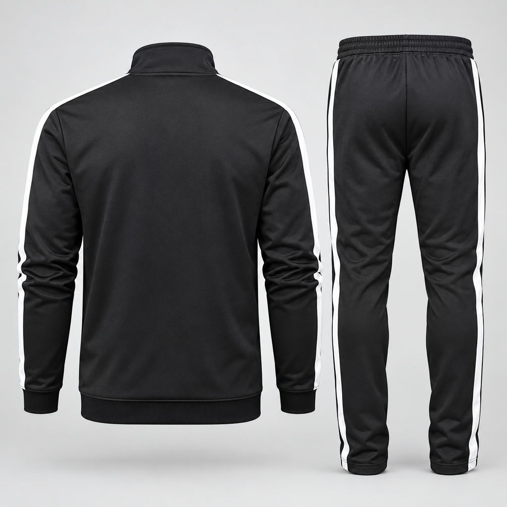 Men's Pontiac Car Dri-Fit TrackSuit | Color: Black | Image 4
