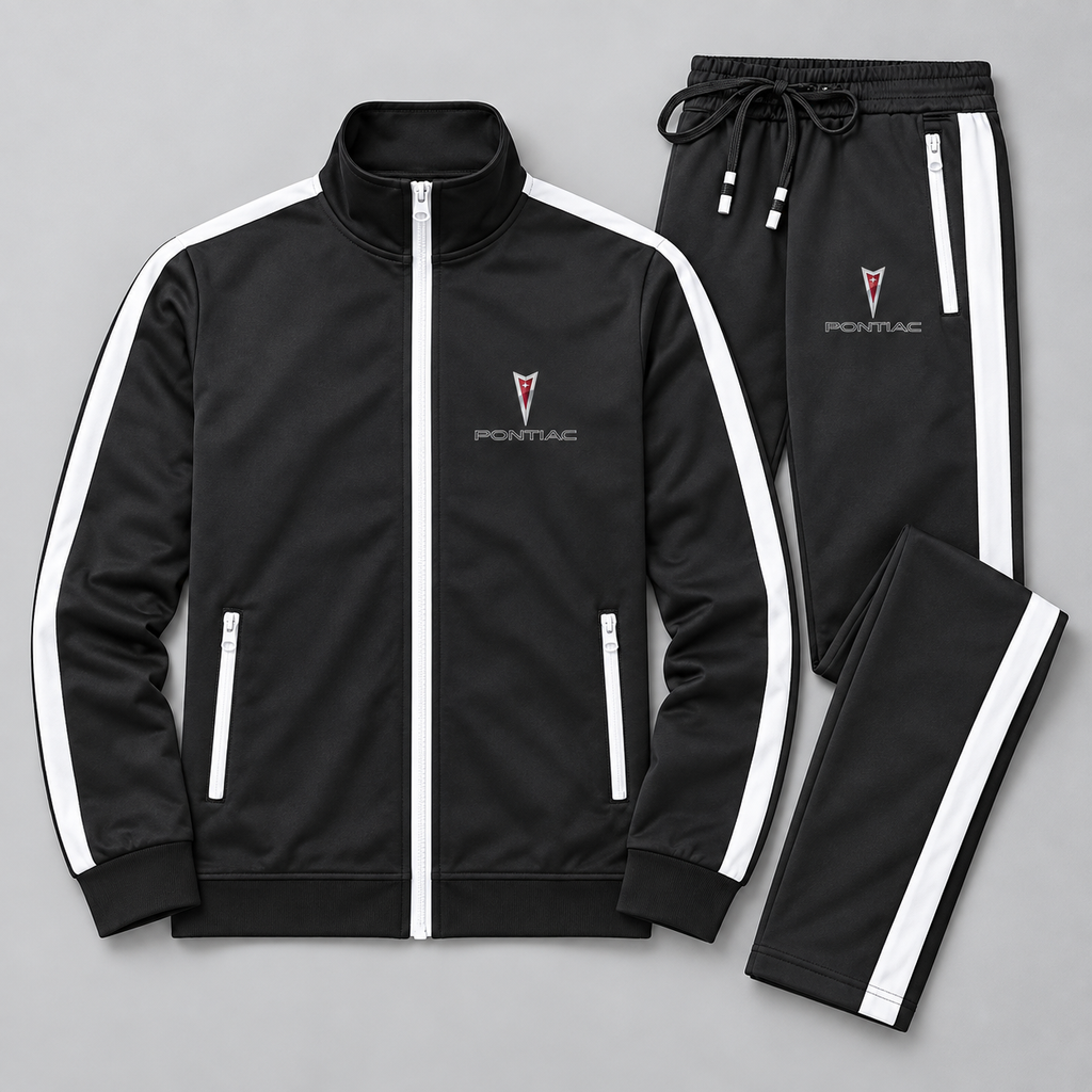 Men's Pontiac Car Dri-Fit TrackSuit | Color: Black | Image 5