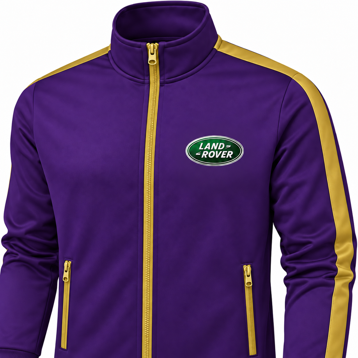 Men's Land Rover Car Dri-Fit TrackSuit | Color: Purple | Image 3