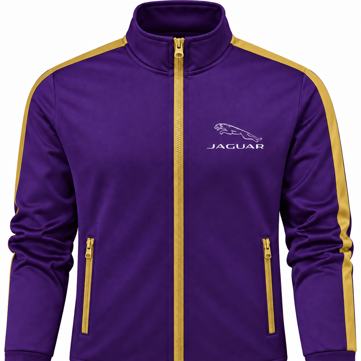 Men's Jaguar Symbol Car Dri-Fit TrackSuit | Color: Purple | Image 3