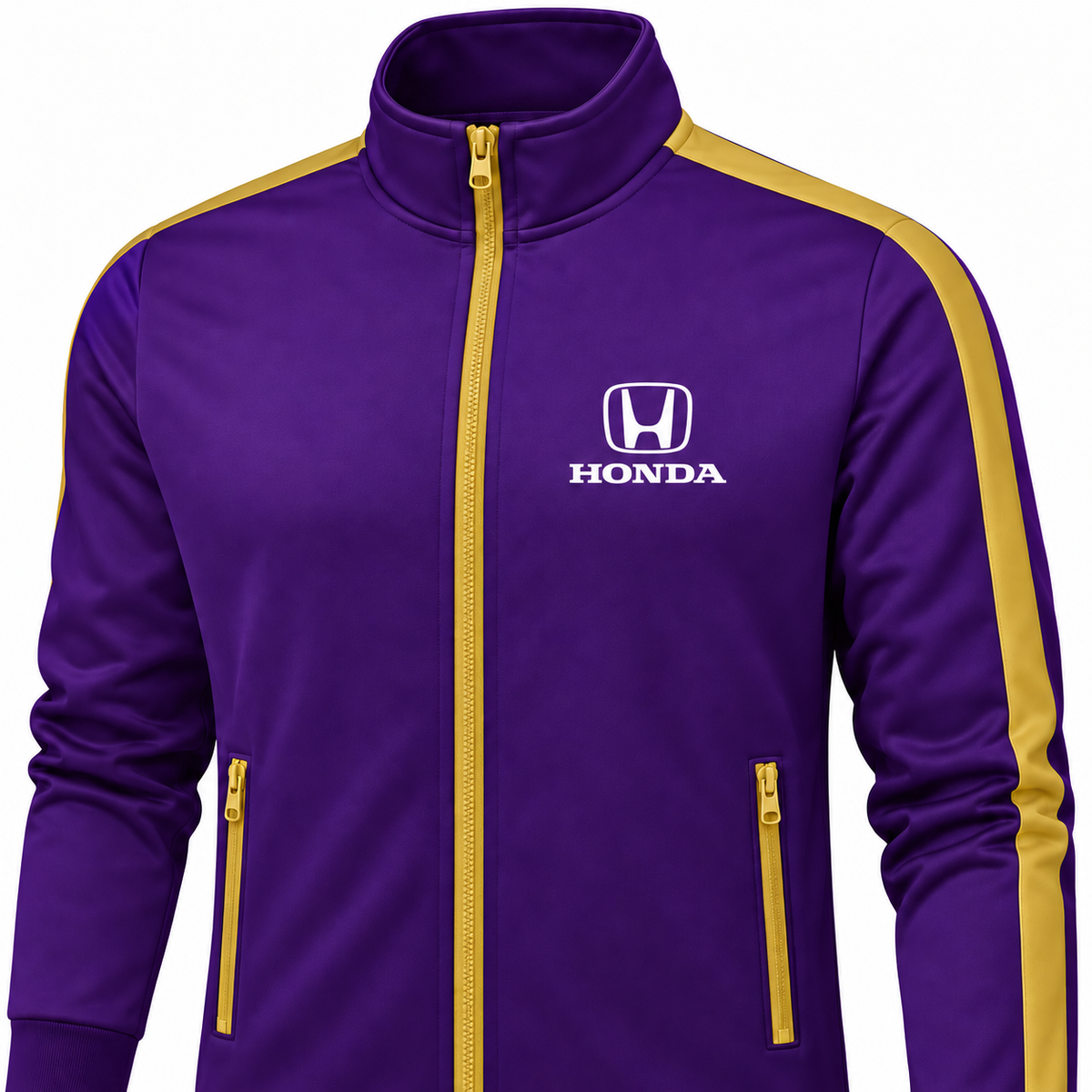 Men's Honda Motorsport Car Dri-Fit TrackSuit | Color: Purple | Image 3