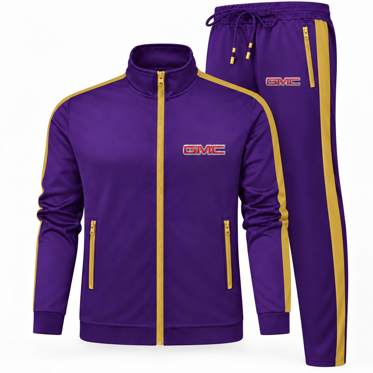 Men's GMC Car Dri-Fit TrackSuit | Color: Purple | Image 1