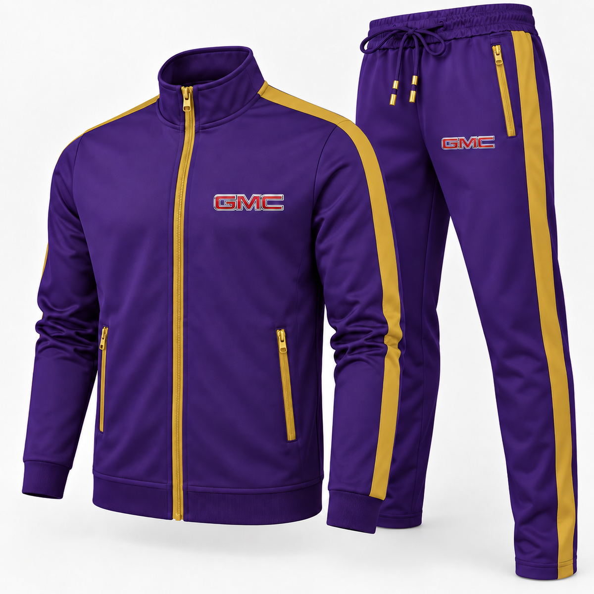 Men's GMC Car Dri-Fit TrackSuit | Color: Purple | Image 2