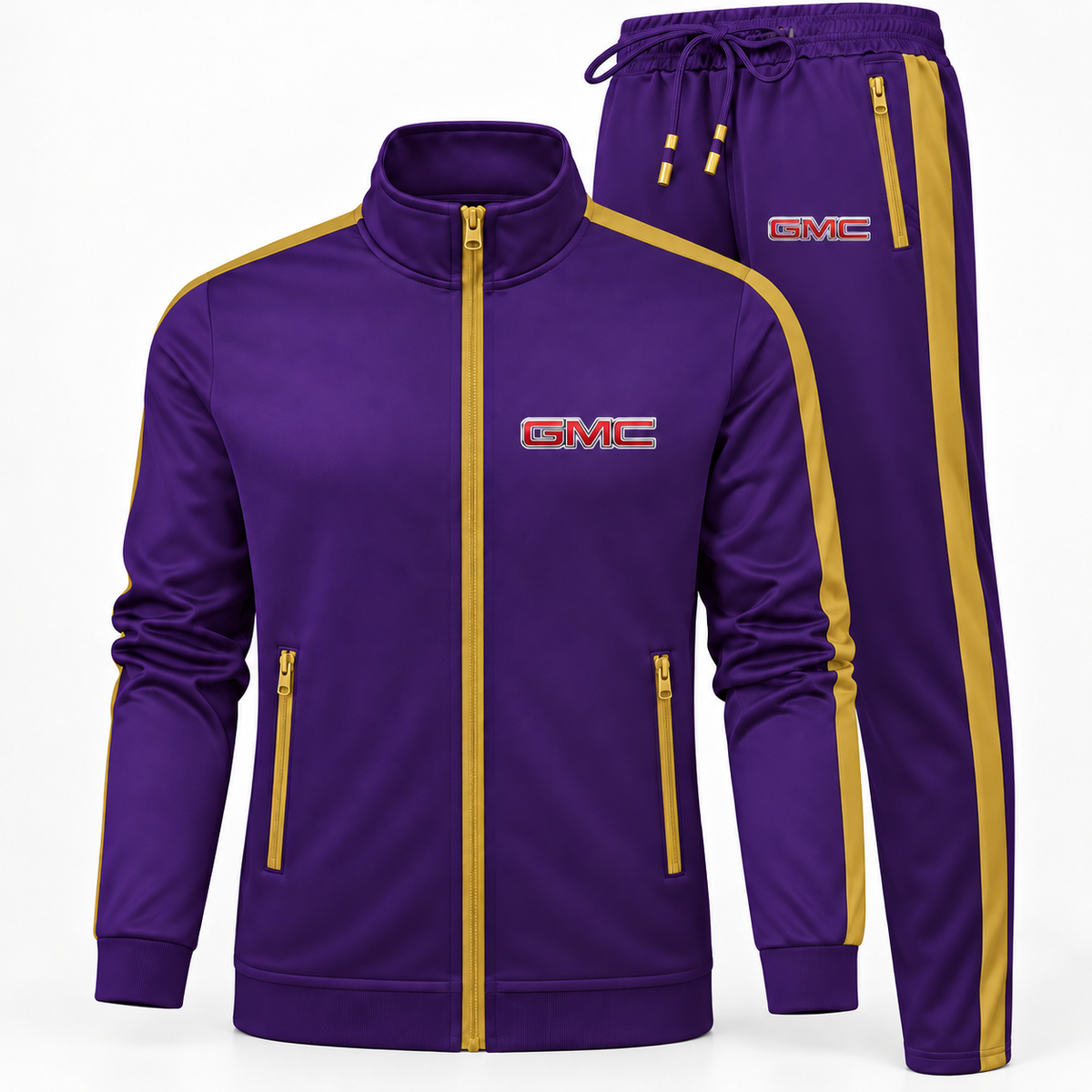 Men's GMC Car Dri-Fit TrackSuit | Color: Purple | Image 3