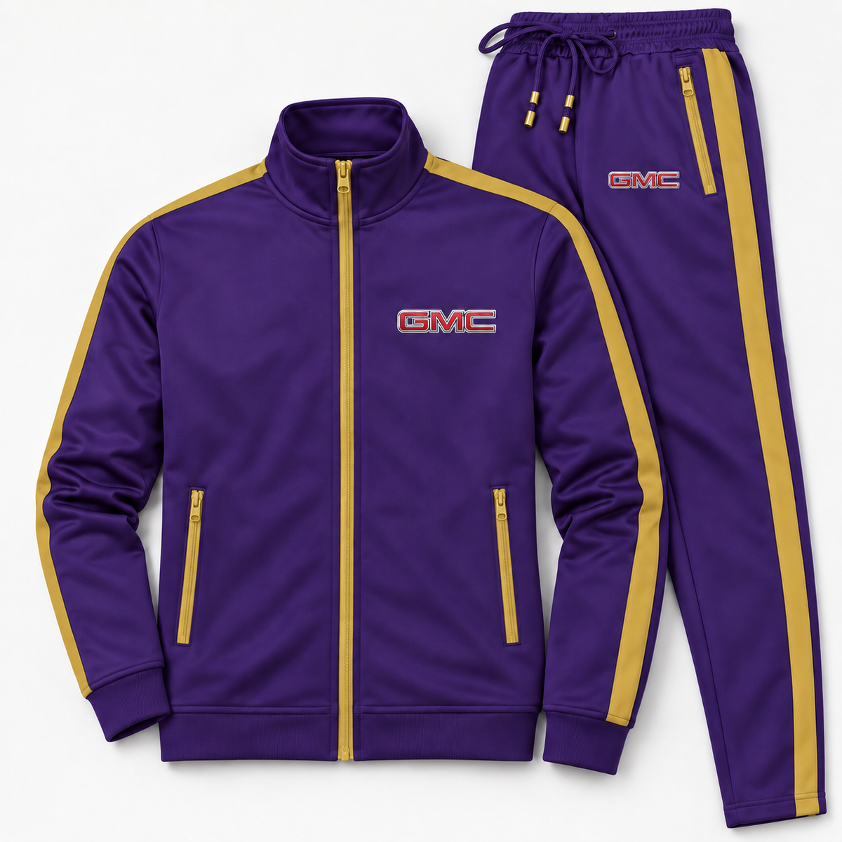 Men's GMC Car Dri-Fit TrackSuit | Color: Purple | Image 5
