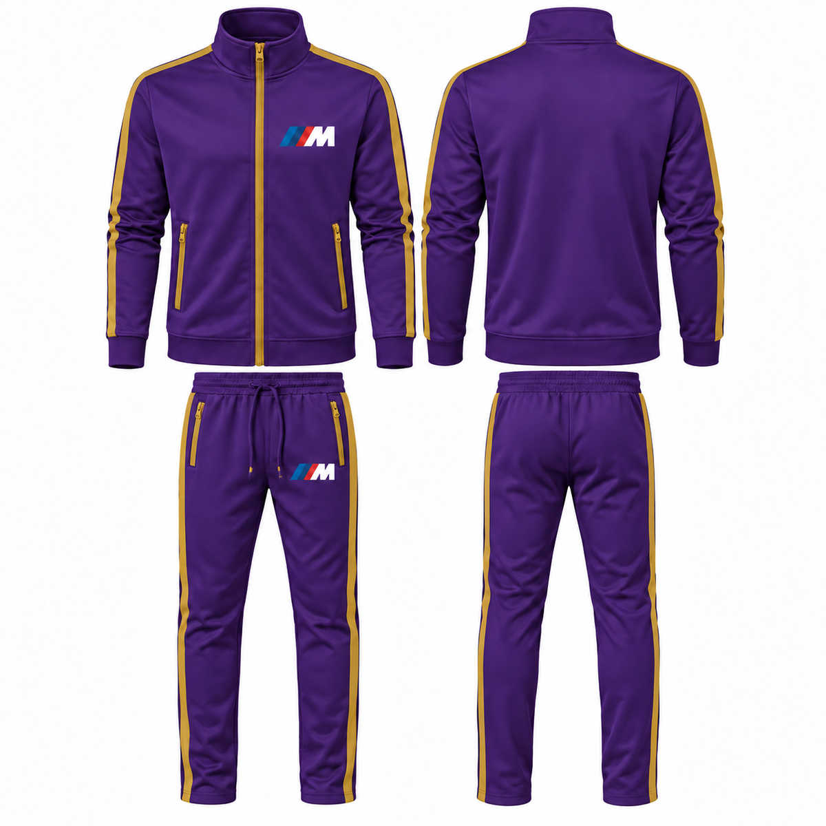 Men's - BMW M - Dri-Fit TrackSuit | Color: Purple | Image 3