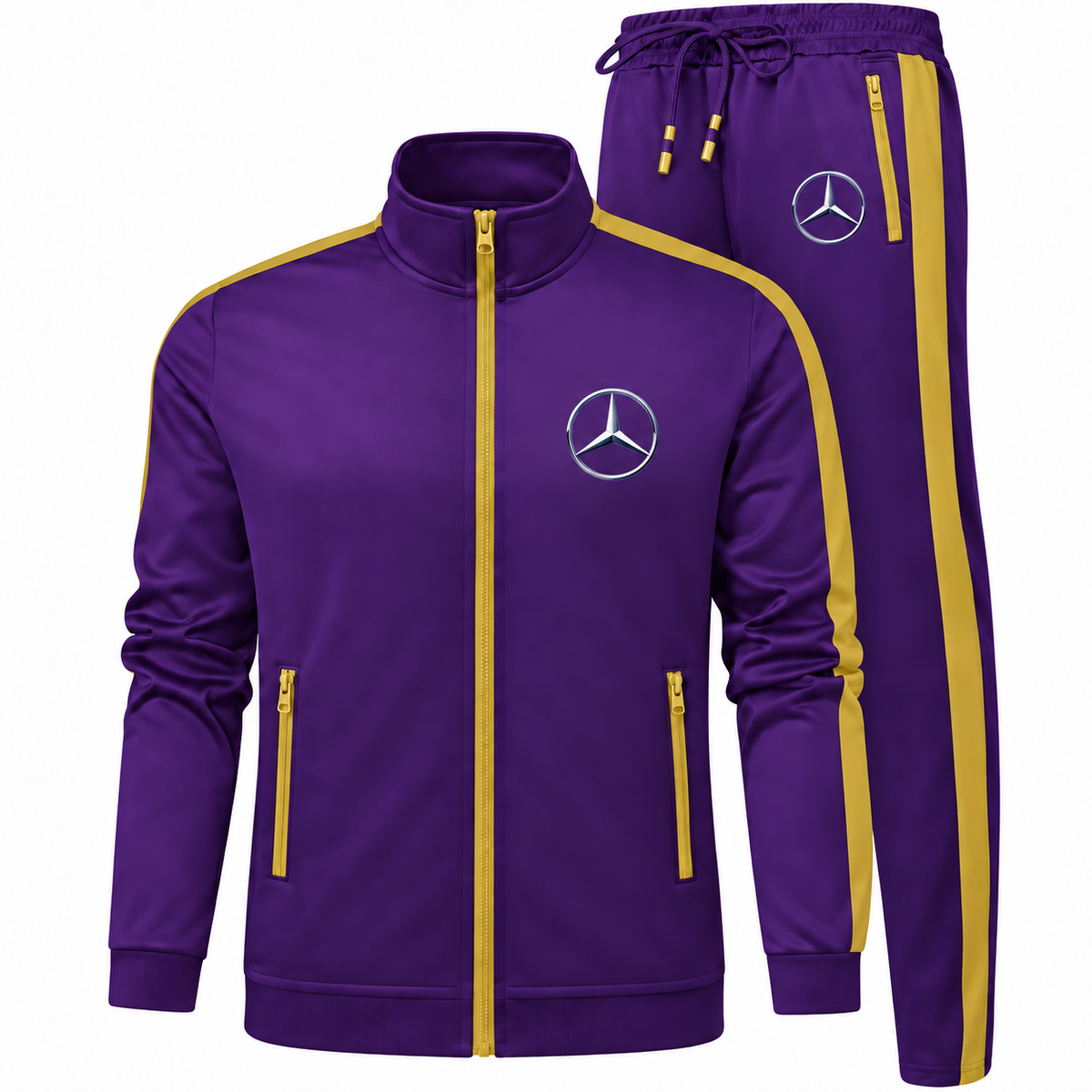 Men's Mini Cooper Car Dri-Fit TrackSuit | Color: Purple | Image 5