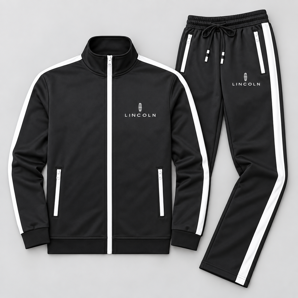 Men's Lincoln Car Dri-Fit TrackSuit | Color: Black | Image 5