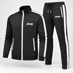 Men's Jeep Car Car Dri-Fit TrackSuit | Color: Black | Image 2