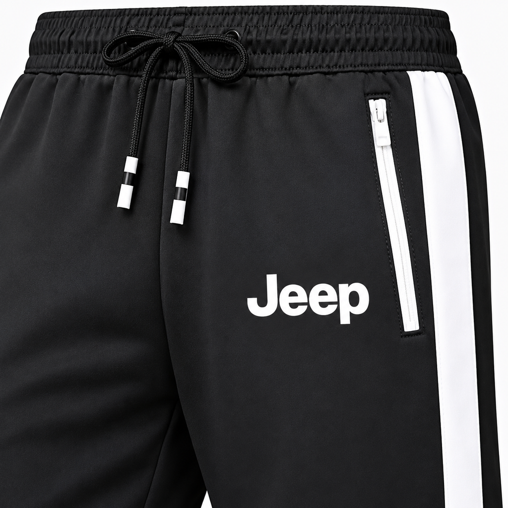 Men's Jeep Car Car Dri-Fit TrackSuit | Color: Black | Image 4