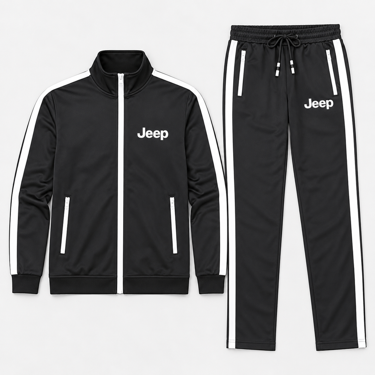 Men's Jeep Car Car Dri-Fit TrackSuit | Color: Black | Image 5