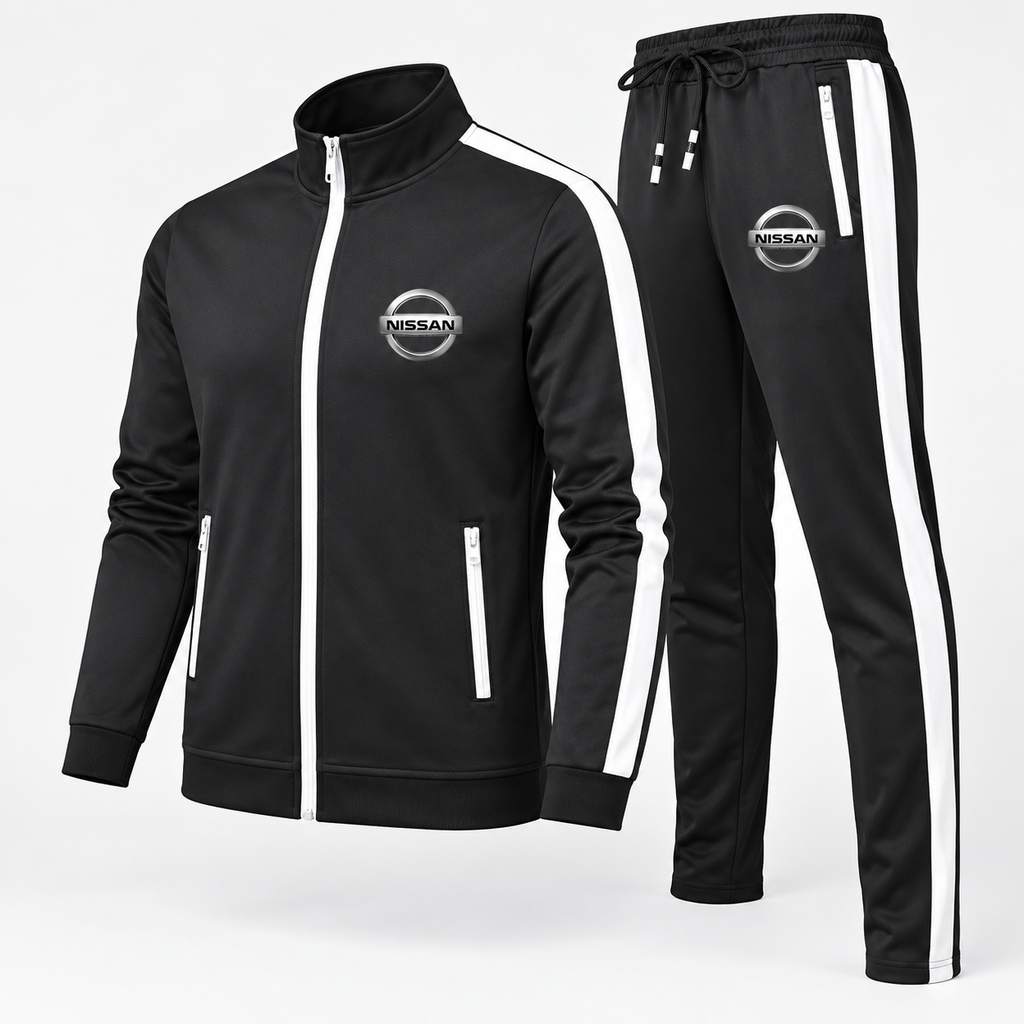 Men's Nissan Motorsport  Car Dri-Fit TrackSuit | Color: Black | Image 2
