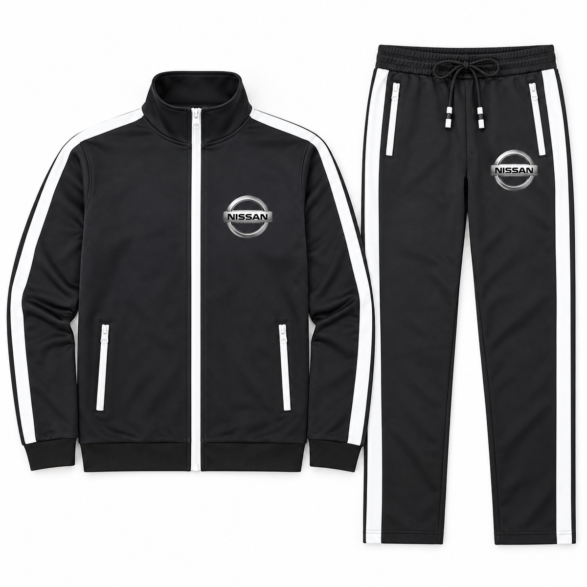 Men's Nissan Motorsport  Car Dri-Fit TrackSuit | Color: Black | Image 5