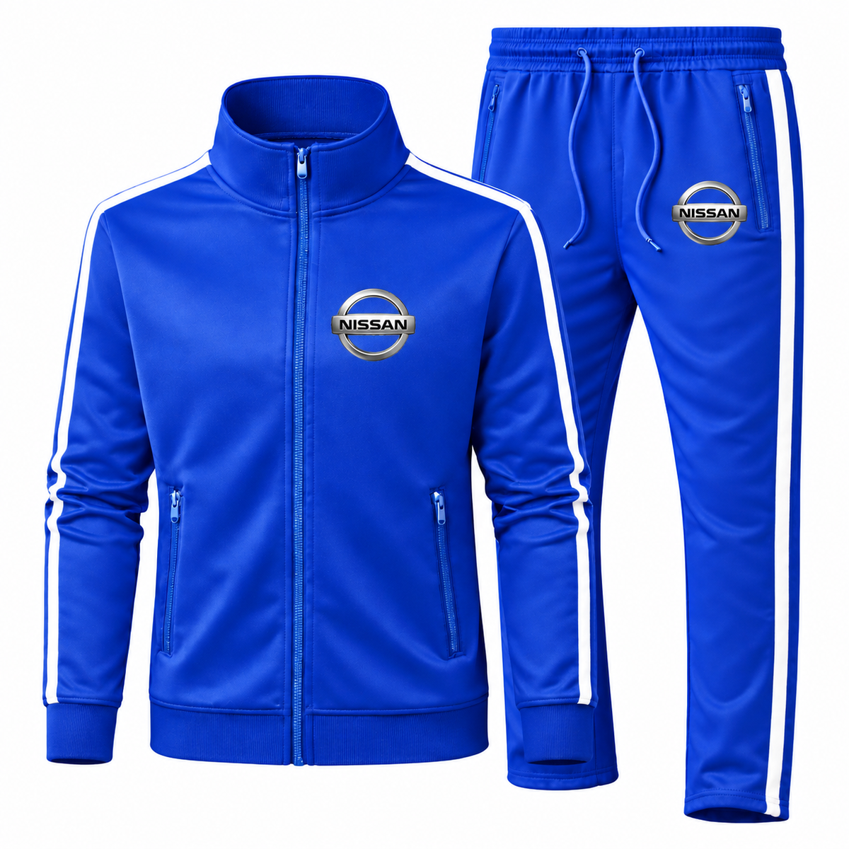 Men's Nissan Motorsport  Car Dri-Fit TrackSuit | Color: Blue | Image 1