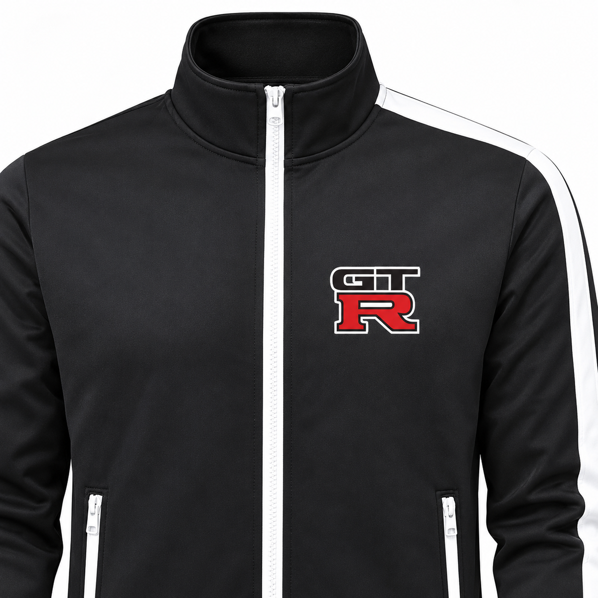 Men's GTR Car Dri-Fit TrackSuit | Color: Black | Image 3