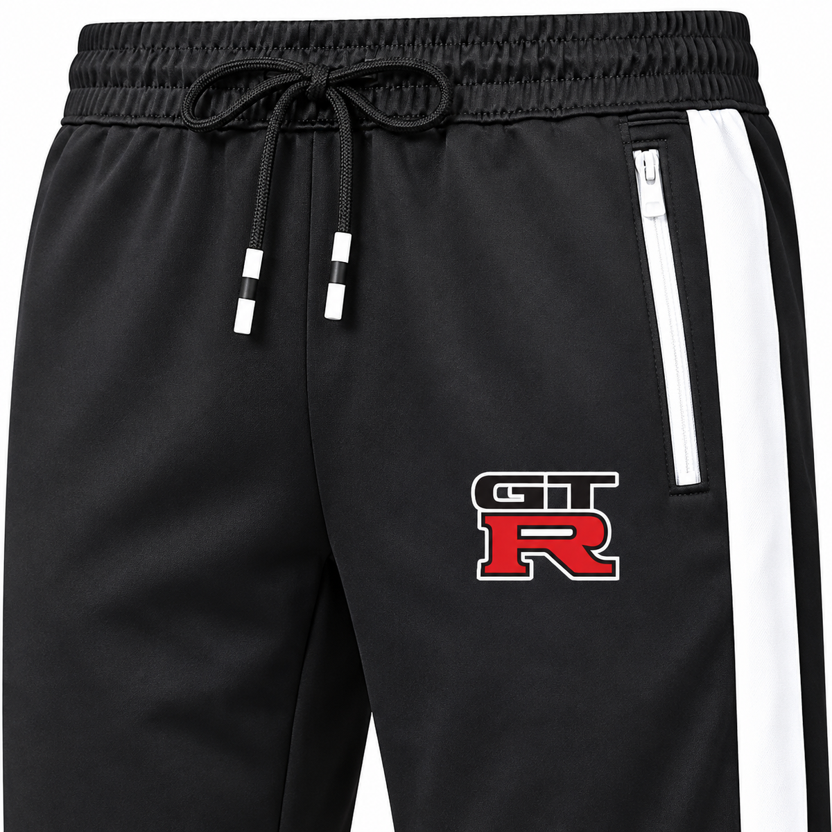 Men's GTR Car Dri-Fit TrackSuit | Color: Black | Image 4