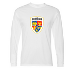 Men’s  Romania National Soccer Team - C2 Sport - Performance Long Sleeve T-Shirt - 5104