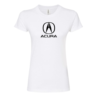 Women’s Acura Car Round Neck T-Shirt