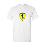 Youth Kids Ferrari Motorsport Car Cotton T-Shirt