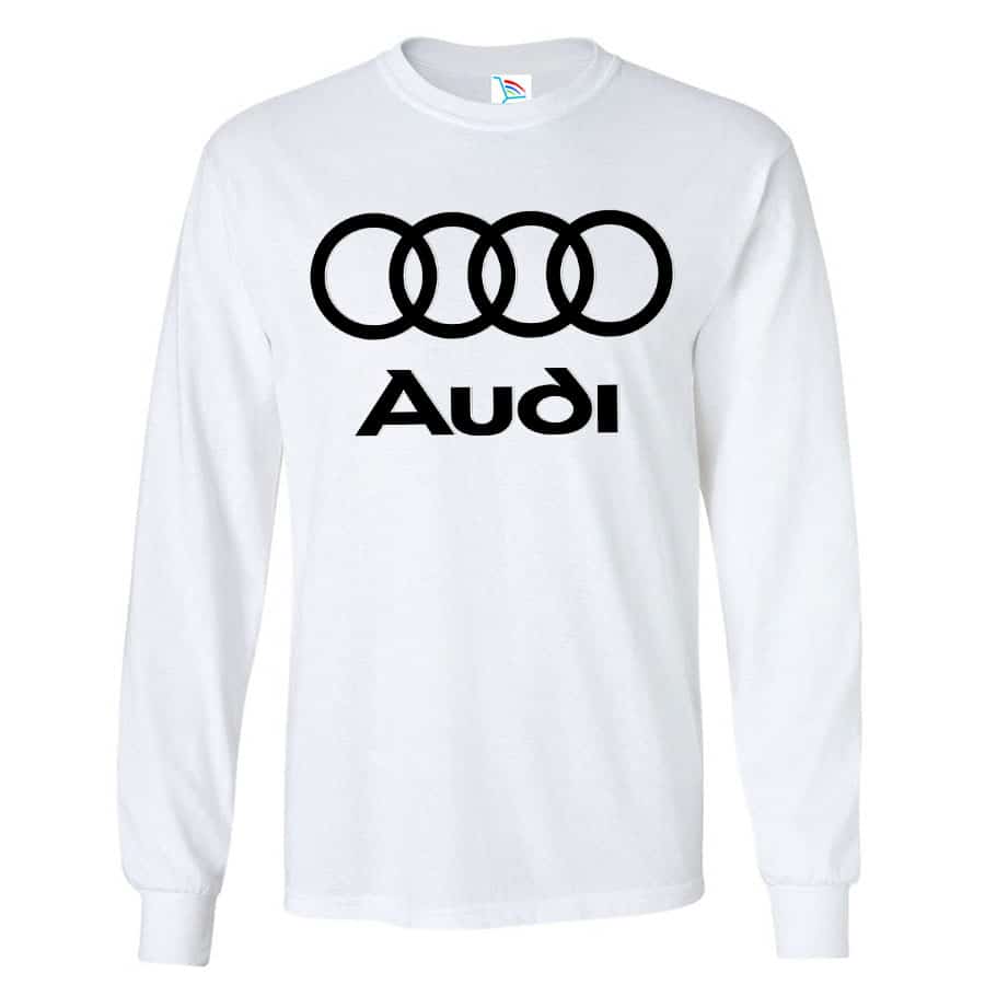 Youth Kids Audi Motorsports Car Long Sleeve T-Shirt