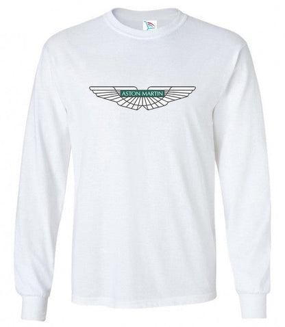 Men's Aston Martin Motorsports Car Long Sleeve T-Shirt