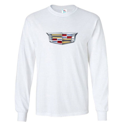 Men’s Cadillac Car Long Sleeve T-Shirt