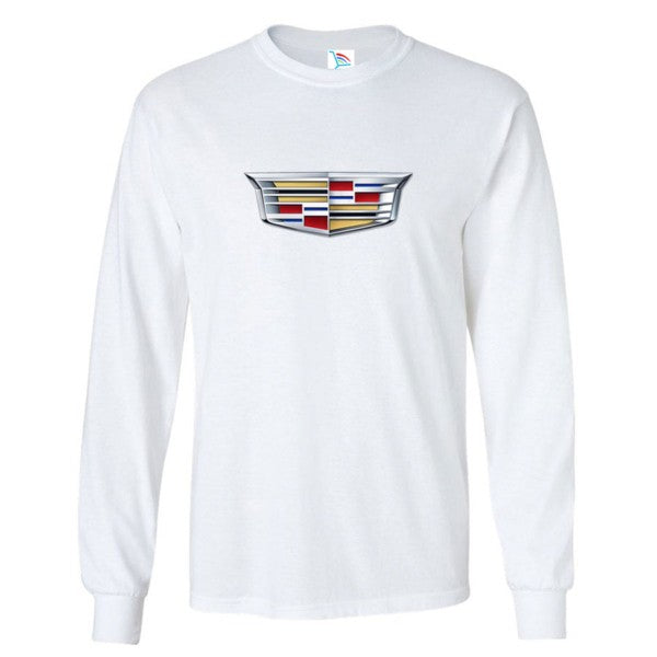 Youth Kids Cadillac Car Long Sleeve T-Shirt