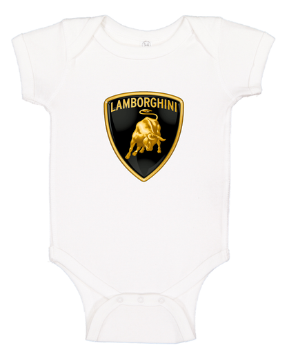 Lamborghini Car Baby Romper Onesie