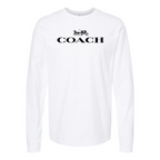 Men's Coach Cotton Long Sleeve T-Shirt