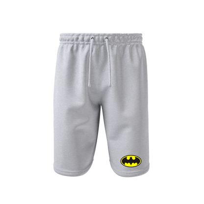 Men's DC Comics Batman Superhero Athletic Fleece Shorts