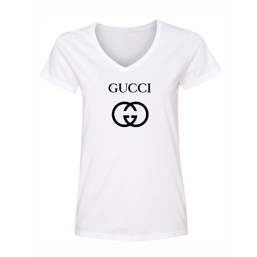 Women's Gucci V-Neck T-Shirt