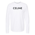 Men's Celine Cotton Long Sleeve T-Shirt