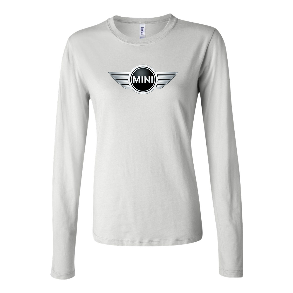 Women's Mini Cooper Car Long Sleeve T-Shirt